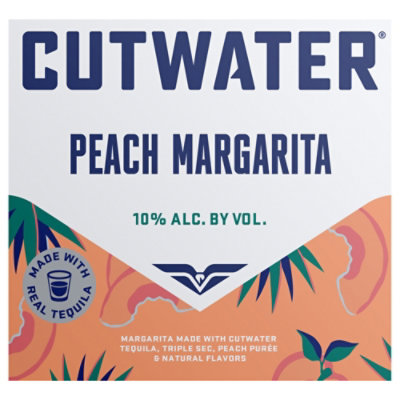 Cutwater Peach Margarita In Cans - 4-12 Fl. Oz. - Image 2