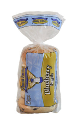 Dutch Farms Blueberry Bagels - 14 OZ - Image 1