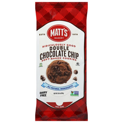 Matts Double Chocolate Chip Cookies - 10.5 OZ - Image 3