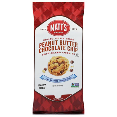 Matts Peanut Butter Chocolate Chip Cookies - 10.5 OZ - Image 3