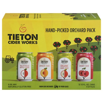 Tieton Cider Variety Pack In Cans - 12-12 - Image 3