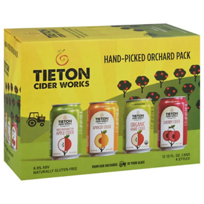 Tieton Cider Variety Pack In Cans - 12-12 - Image 2