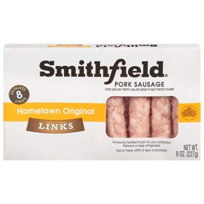 Smithfield Hometown Original Breakfast Sausage Links 8 Count - 8 Oz - Image 3