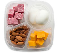 Protein Snacker Salami Cheese Egg & Almond - EA
