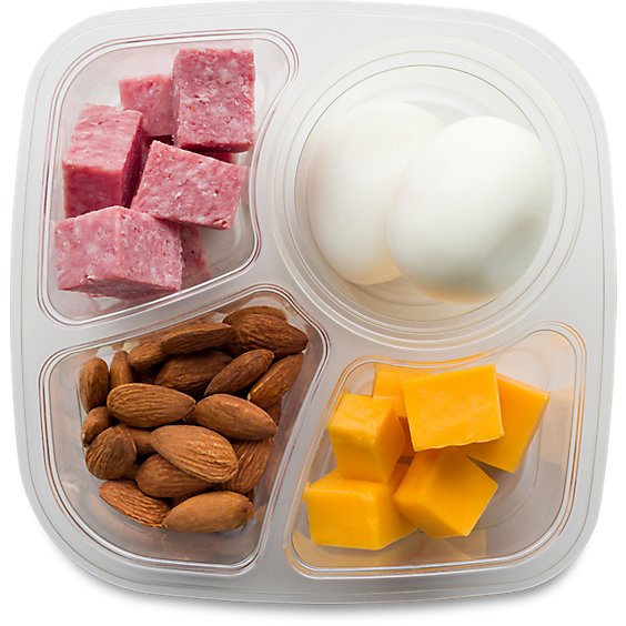 Protein Snacker Salami Cheese Egg & Almond - EA