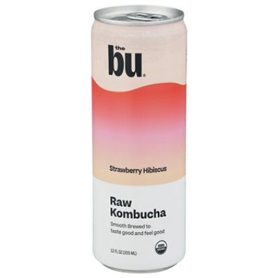 The Bu Kombucha Strawberry - 12 OZ - Image 2