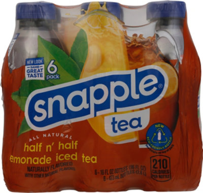 Snapple Half& Half Lmnde Tea - 6-16FZ - Image 2