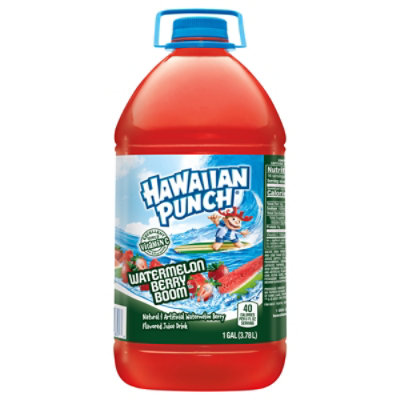 Hawaiian Punch Watermelon Berry Boom Drink - 128 FZ - Randalls