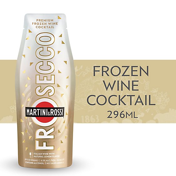 Martini & Rossi Frosecco Frozen Cocktail Wine - 296 Ml