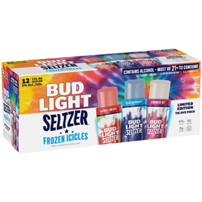 Bud Light Seltzer Frozen Icicles - 12-2 Fl. Oz.