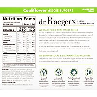 Dr Praeger Cauliflower Burger - 8 OZ - Image 6