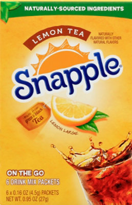 Snapple Lemon Powder Mix - .95 OZ - Image 2