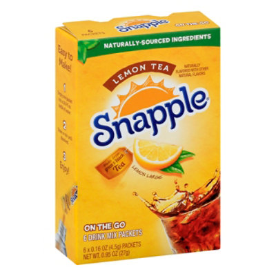 Snapple Lemon Powder Mix - .95 OZ - Image 1