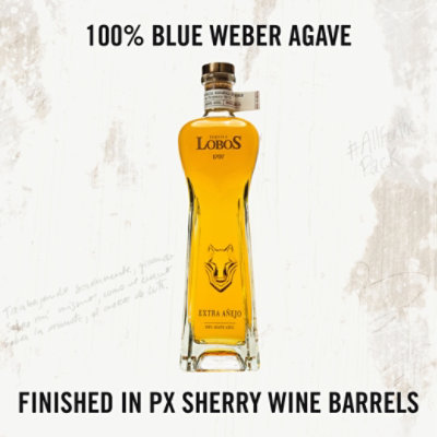 Lobos Tequila Extra Anejo - 750 ML - Image 3