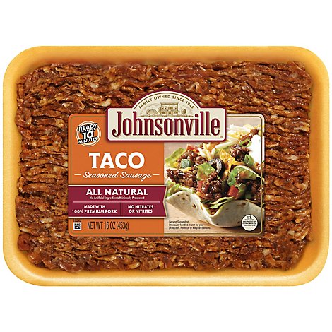 Johnsonville Original Taco Seasoned Sausage - 16 OZ