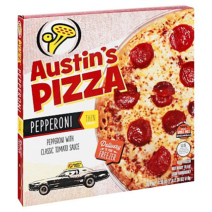 Austins  Pepperoni Pizza - 18.3 OZ - Image 1