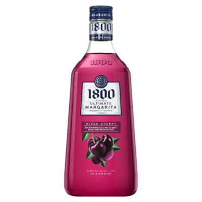 1800 The Ultimate Margarita Black Cherry Ready to Drink Cocktail - 1.75 Liter - Image 1