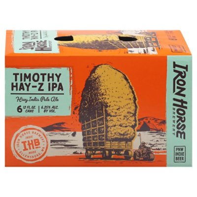 Iron Horse Timothy Haz-y Ipa Cans - 6-12 FZ - Image 3