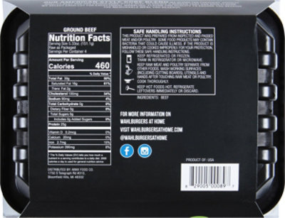 Wahlburger Kobe Beef Blend Patty - 1.33 LB - Image 6