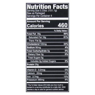 Wahlburger Kobe Beef Blend Patty - 1.33 LB - Image 4