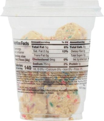 Party Time Edible Cookie Dough Cup - 6 OZ - Image 5