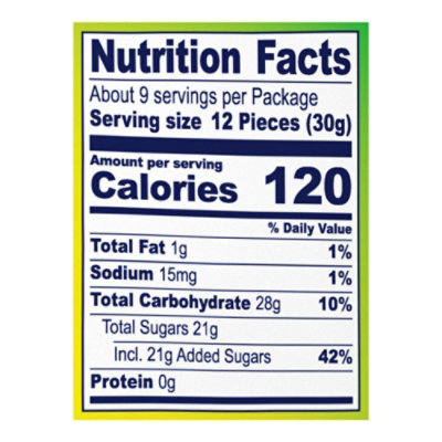 Airheads Extremes Rainbow Berry Candy Bites - 9 Oz - Image 4