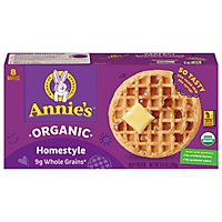Annie's Organic Homestyle Waffles 8 Count - 9.8 OZ - Image 2