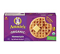 Annie's Organic Homestyle Waffles 8 Count - 9.8 OZ