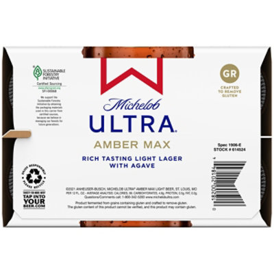 Michelob Ultra Amber Max Bottles - 6-12 Fl. Oz. - Image 3