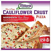 Milton's Craft Bakers Margherita Cauliflower Crust Pizza - 11 Oz - Image 2