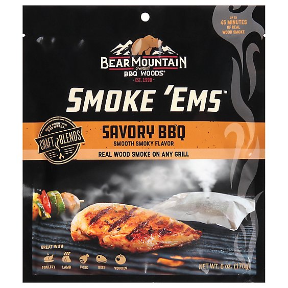 Bear Mountain Bbq Craft Blend Smoke Ems - EA