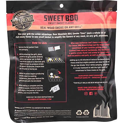 Bear Mountain Bbq Craft Blend Sweet Smoke Ems - EA - Image 4