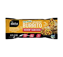 Alpha Foods Burrito Rockin Ranchero - 5.5 OZ