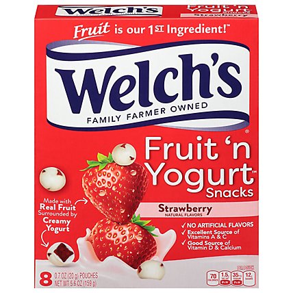 0.7 Oz Welch's Fruit 'n Yogurt Strawberr - 5.6 OZ - Image 3