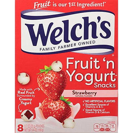 0.7 Oz Welch's Fruit 'n Yogurt Strawberr - 5.6 OZ - Image 2