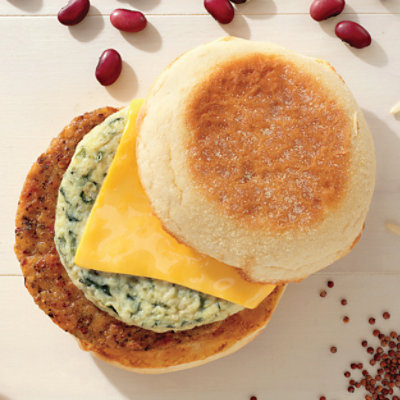 Jimmy Dean Spinach & Egg White Plant Based Patty & Frittata Sandwich - 20.8 OZ - Image 2