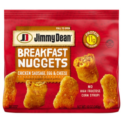 Jimmy Dean Chicken Sausage Egg & Cheese Breakfast Nuggets - 12 OZ - Image 3