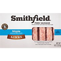Smithfield Maple Breakfast Sausage Links 8 Count - 8 Oz - Image 2