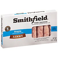 Smithfield Maple Breakfast Sausage Links 8 Count - 8 Oz - Image 1
