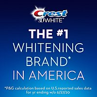 Crest 3D White Toothpaste Fluoride Anticavity Brilliance Vibrant Peppermint - 3.9 Oz - Image 3