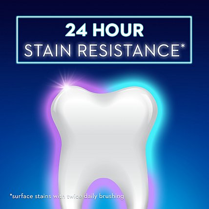 Crest 3D White Toothpaste Fluoride Anticavity Brilliance Vibrant Peppermint - 3.9 Oz - Image 2