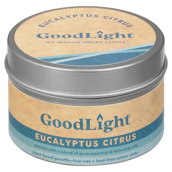 Small Travel Tin Eucalyptus Citrus - 2 OZ