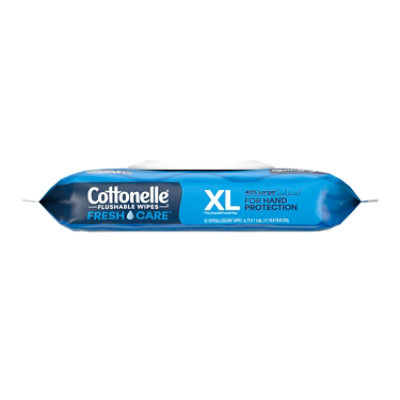 Cottonelle XL Flushable Wet Wipes with 45 Wipes Per Pack - 1 Pack - Image 8