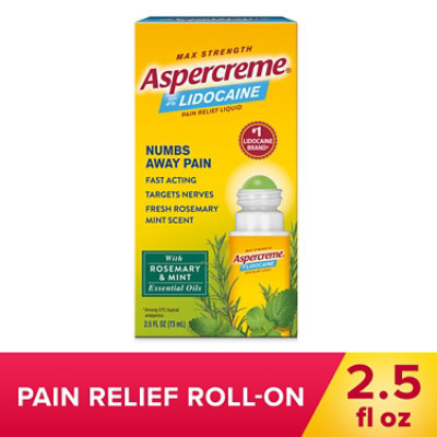 Aspercreme With Rosemary & Mint Essential Oils - 2.5 FZ - Image 1