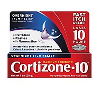 Cortizone 10 Overnight Relief Cream - 1 OZ