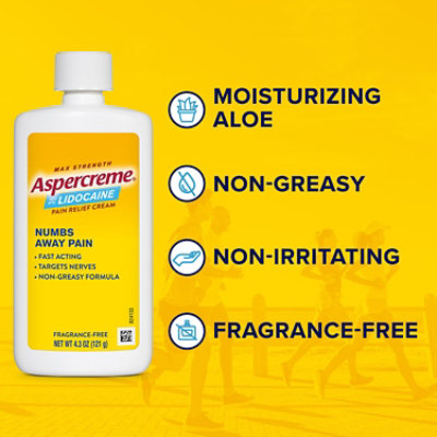 Aspercreme With Lidocaine Odor Free - 4.3 OZ - Image 5