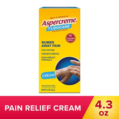 Aspercreme With Lidocaine Odor Free - 4.3 OZ - Image 1