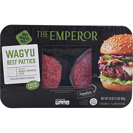Signature Select Beef Patties Wagyu - 16 OZ - Image 2