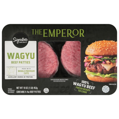 Signature SELECT Beef Wagyu Patties - 16 oz - Image 1