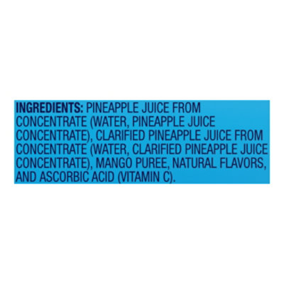 Dole Juice 100% Pineapple Mango - 6-6 Fl. Oz. - Image 5